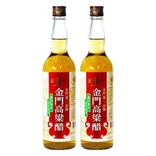 正高金門高梁醋，香氣十足, 600ml, 2瓶