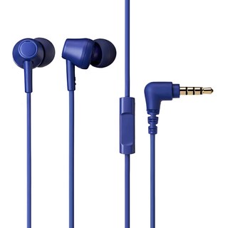 audio-technica 鐵三角 耳塞式耳機 原廠保固, ATH-CK350XiS, 藍色