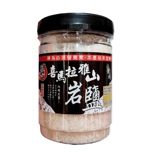 元泰碩宴 喜馬拉雅山食用岩鹽, 600g, 1罐