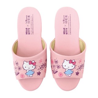 in Blooom 印花樂 兒童款 凱蒂貓室內拖 止滑鞋底 全材質不含可塑劑, 220mm, 蒲公英, 1雙
