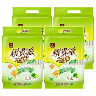 77 新貴派 大格酥量販包 檸檬原汁入餡 清爽酥脆, 324g, 4袋