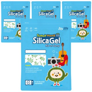 쨍하고해뜰집 실리카겔 제습제 본품, 110g, 4개