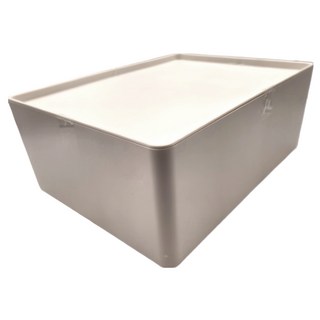 hoi 好好生活 內衣收納盒 無格, 白色, 1個, 29 x 22 x 11.6cm