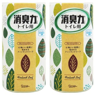 ST 雞仔牌 北歐風浴廁消臭力 芬蘭夏日森林 日本原裝進口 廁所適用, 400ml, 2罐