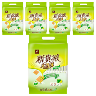 77 新貴派 大格酥量販包 檸檬原汁入餡 清爽酥脆, 324g, 5袋