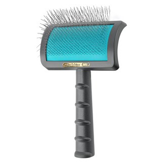 바비온 반려동물 커브 슬리커 브러쉬 ML(Long), 블랙, 1개