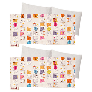 REDBEAN 눈 찜질팩 팥 + 미야오캣 커버, 2세트