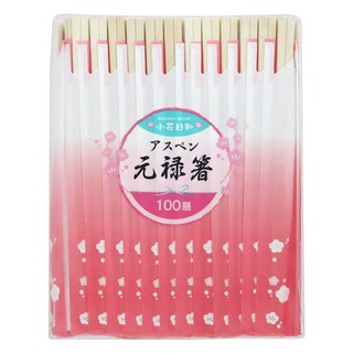 Daiwa Bussan 一次性櫻花套竹筷, 100雙, 1袋
