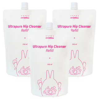 recipebox 韓兔 Ultrapure臀部清潔劑補充包 莓果香, 250ml, 3包