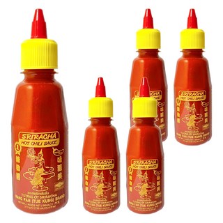 NANG FAH 仙女牌 是拉差辣椒醬, 215g, 5瓶