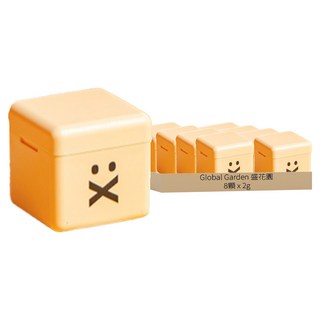 Global Garden 盛花園 Coffeehead 超方塊 哥倫比亞深烘系列 即溶咖啡, 8顆, 2g, 1盒