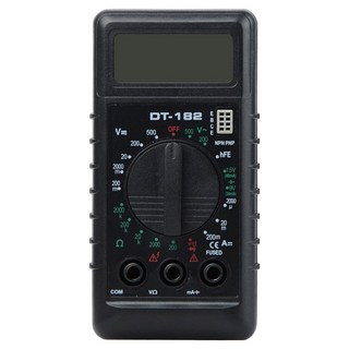 FONG HUA 崶華 迷你型數字萬用電錶 FDT-182 液晶顯示, 1個