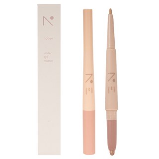 nobev 二合一遮瑕臥蠶筆 0.8g, 01 Nothing, 1支