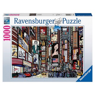 Ravensburger 維寶 拼圖 14歲以上, 繽紛紐約, 1000片, 1盒