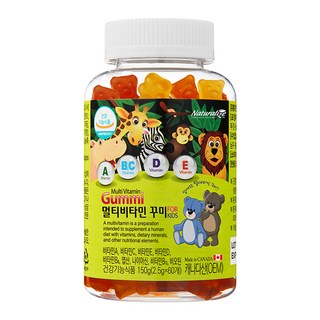 네추럴라이즈 멀티비타민 꾸미, 60정, 1개