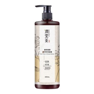 TEAPOWER 茶寶 潤覺茶 鎖色強韌茶籽洗髮露, 1個, 400ml