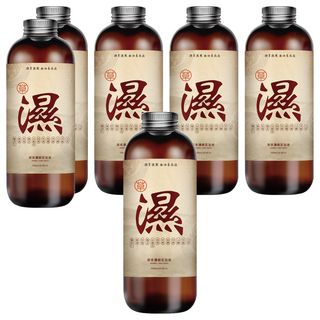 廣春堂 高濃縮草本足浴液 去濕款, 500ml, 1瓶, 6瓶