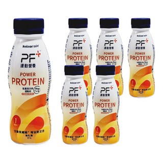 PF 運動營養 能量蛋白飲 阿薩姆奶茶風味 310ml*6瓶, 運動補給, 高蛋白, 低脂, 零乳糖