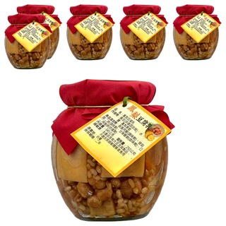 埔里鎮農會 鳳梨豆腐乳 250公克固形量 台灣產, 345g, 6罐