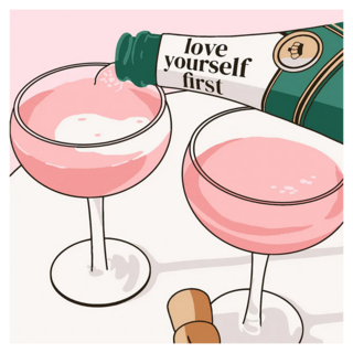 ArtLife 藝術生活 數字油畫DIY DA3454 20 x 20cm, 情投意合, 1組