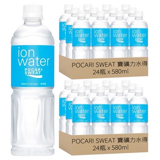 POCARI SWEAT 寶礦力水得 ion water, 580ml, 48瓶