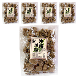 金城黑糖 窯燒黑糖 沖繩縣產, 450g, 5包