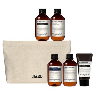 NARD 旅行盥洗組 輕巧方便旅行外出 五件式套組, 1組