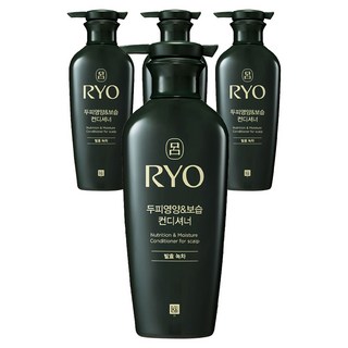 RYO 呂 經典頭皮滋養保濕潤髮乳, 400ml, 4瓶