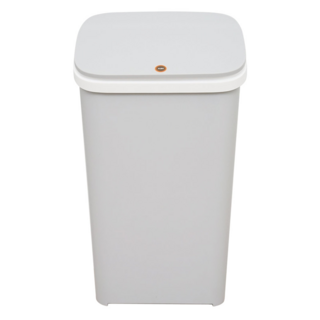 Baram Lily 按壓式垃圾桶, 20L, 灰色, 1入
