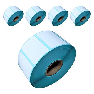 OKPP 歐凱普 熱感應標籤貼紙 1000張/捲, 40 x 30mm, 5個