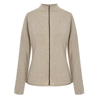 Sellys 女款斜紋半高領羊毛針織衫 I4C-MKN017