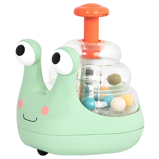 B.toys 科育感統玩具 BX2241Z 10個月以上, 光速蝸仔, 1組