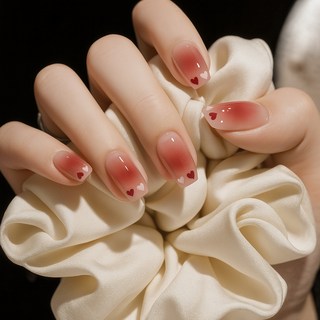 잇템샵 네일팁 그라데이션 컬렉션 숏 롱 디자인, 1개, 비브르아무르