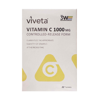 久保雅司 義大利原裝高吸收長效維他命C Set 1000mg, 32顆, 1盒