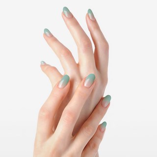 잇템샵 젤릿 볼륨업 셀프 네일 아트 디자인 젤네일 스티커, 6개, 에메랄드민트(G_007)