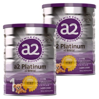 에이투밀크 a2플래티넘 단백질 분유 1단계, 900g, 2개