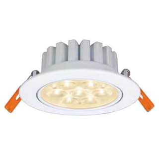 DANCELIGHT 舞光 8W歡笑崁燈 LED-9DOL8WR1 9.5cm 黃光, 1個