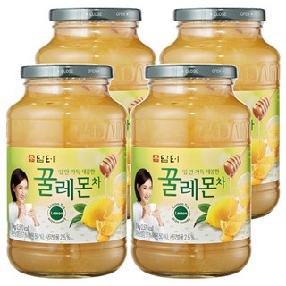 Damtuh 丹特 蜂蜜檸檬茶醬, 1kg, 1罐, 4罐
