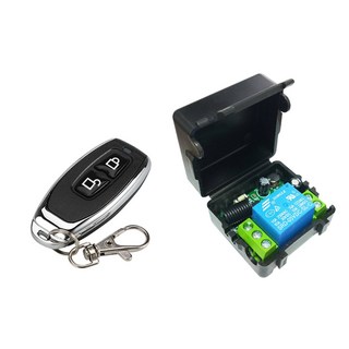 Neon 台灣霓虹 DC5 24V 433Mhz 雙鍵遙控開關 ZDCW2，單一模式穿牆控制，智能芯片，性能穩定, 1個
