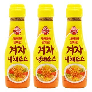 OTTOGI 不倒翁 涼菜芥末醬, 250g, 3瓶