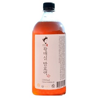 하동권여사 황매실 발효액, 1L, 1개