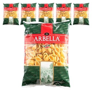ARBELLA 阿貝拉 貝殼麵, 500g, 6個