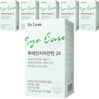 닥터린 루테인 지아잔틴 24, 30정, 6개