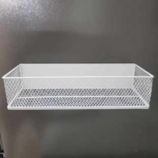 홈앤에이 다용도 철제 마그네틱 선반, 화이트, 1개