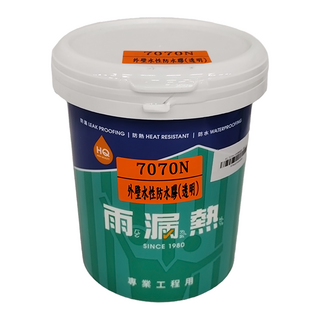 Holauziat 雨漏熱 水性透明面漆, 外壁水性防水膠（透明）, 3.5kg, 1桶