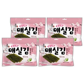 良澔 韓式海苔 梅子口味, 30g, 4包