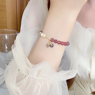 Buddha Best 祈願成真粉晶珍珠手鍊