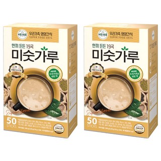 19種穀物韓式麵茶沖泡粉 隨身包, 1kg, 2盒