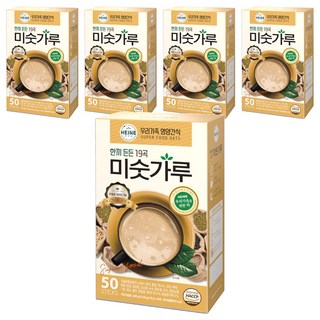 19種穀物韓式麵茶沖泡粉 隨身包, 1kg, 5盒