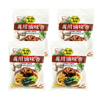 飛馬 牛肉滷味香 萬用滷味香, 八角、肉桂、花椒、三奈, 35g, 4包